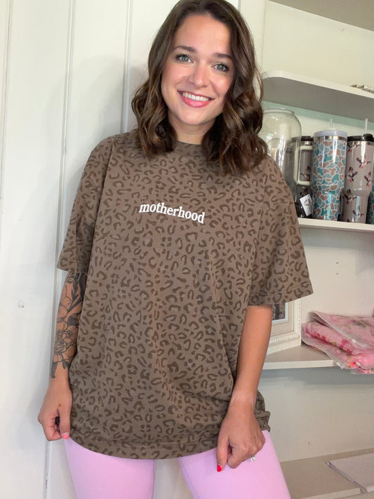 Motherhood Leopard Tee