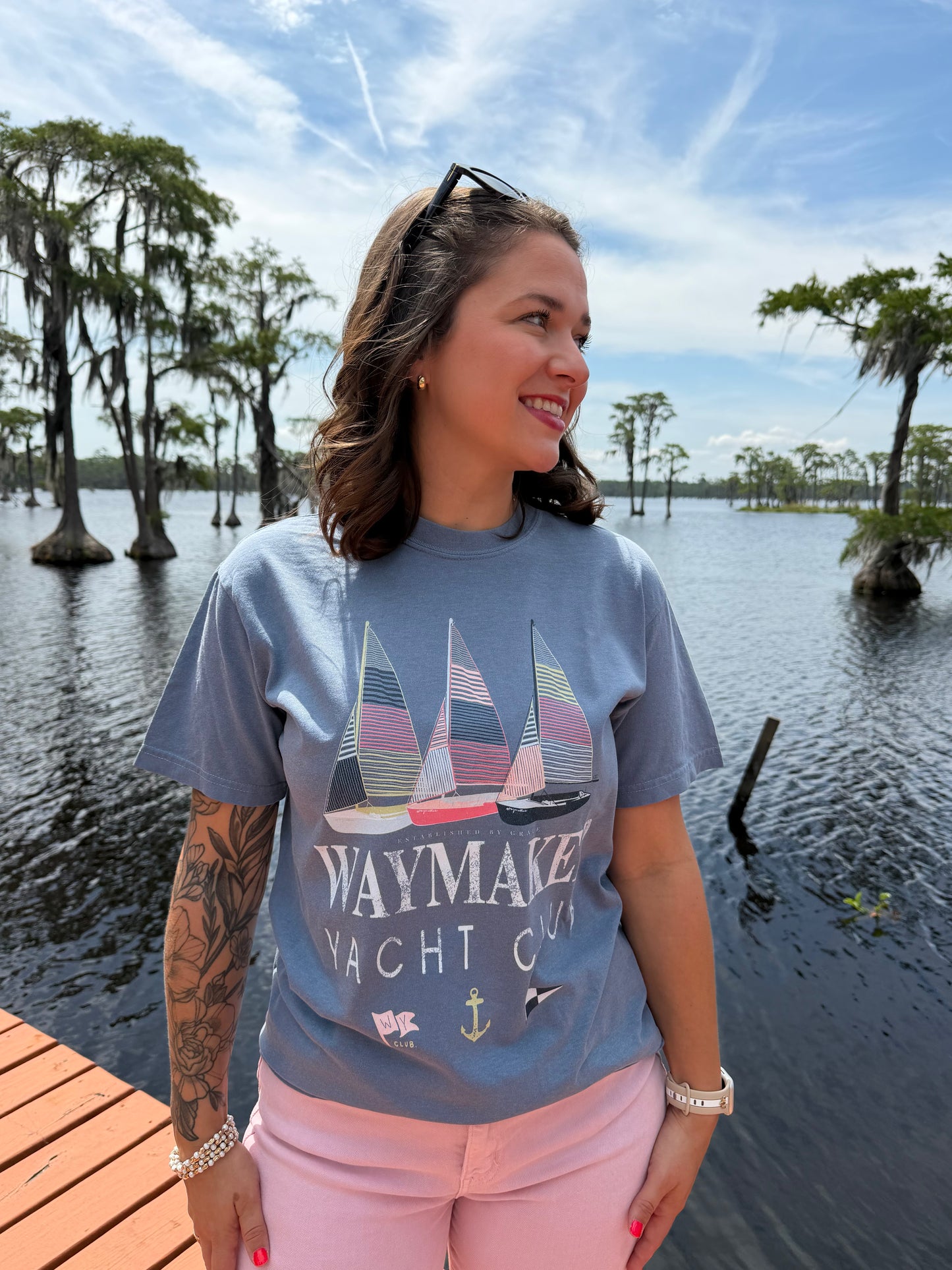 Waymaker Yacht Club T-shirt