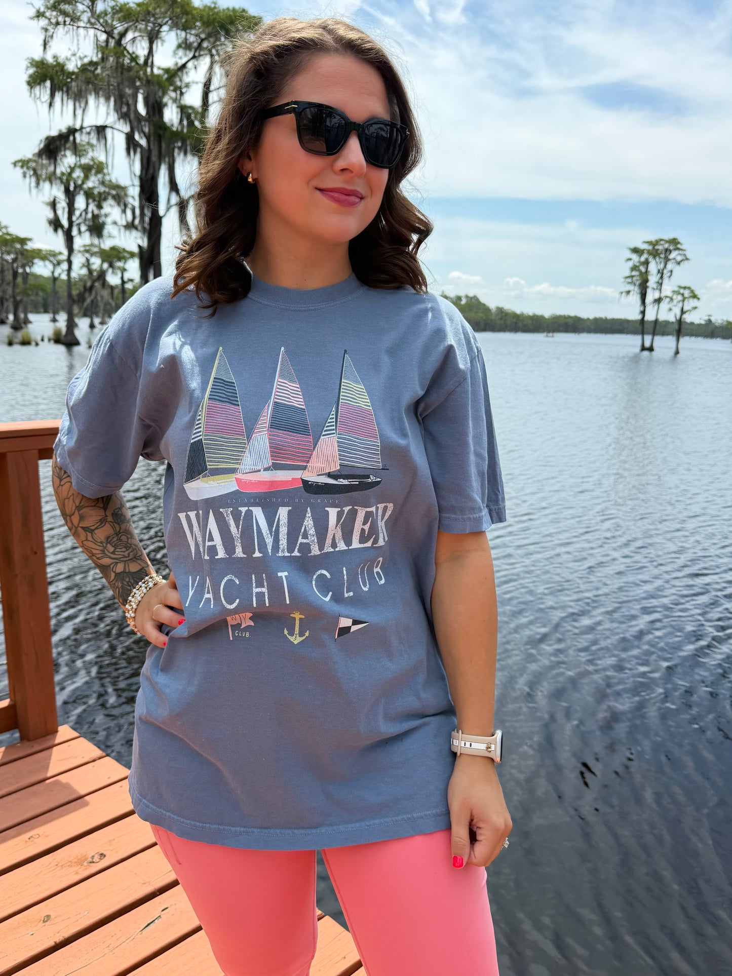 Waymaker Yacht Club T-shirt